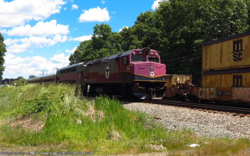 MBTA Commuter Passes Pan Am Rail Local...